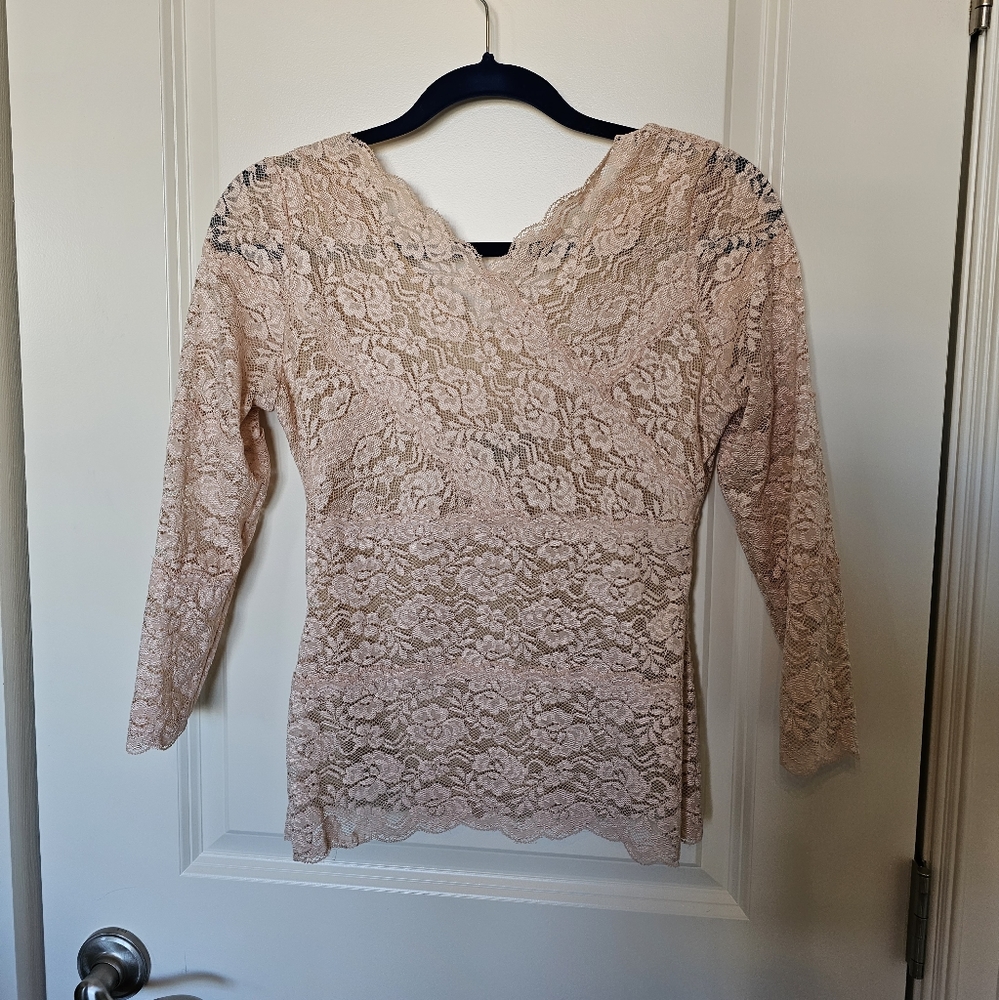 bebe Lace Top
